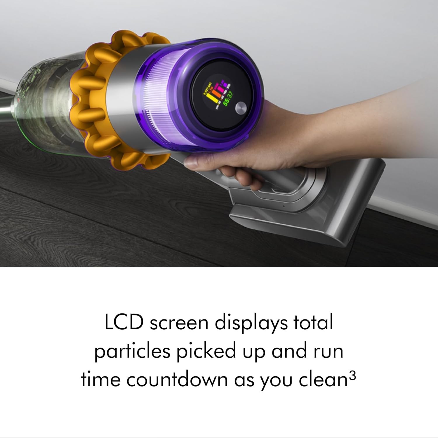 Dyson V15 Detect Extra Renewed Vacuum – Detect, LCD, 60min