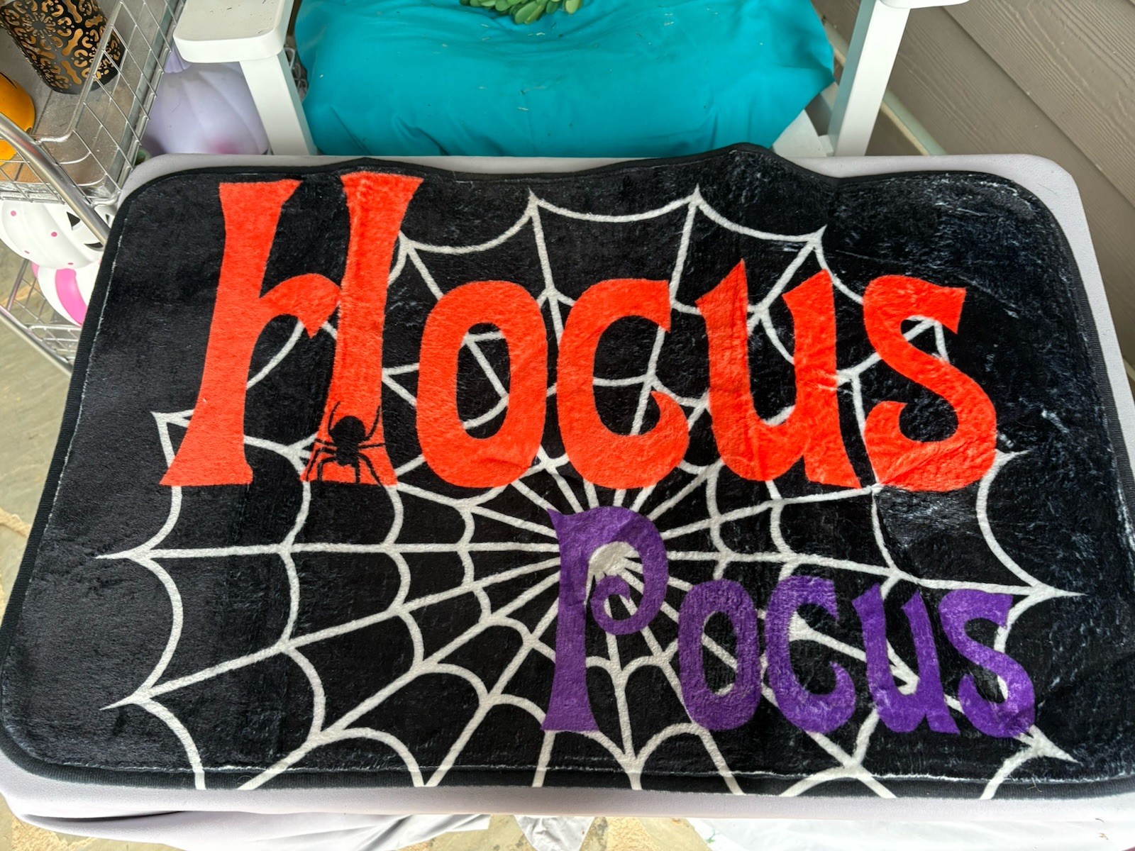 Hocus Pocus Bath Mat New 29 X 18 Great For Halloween Or Anytime SKU HWB4
