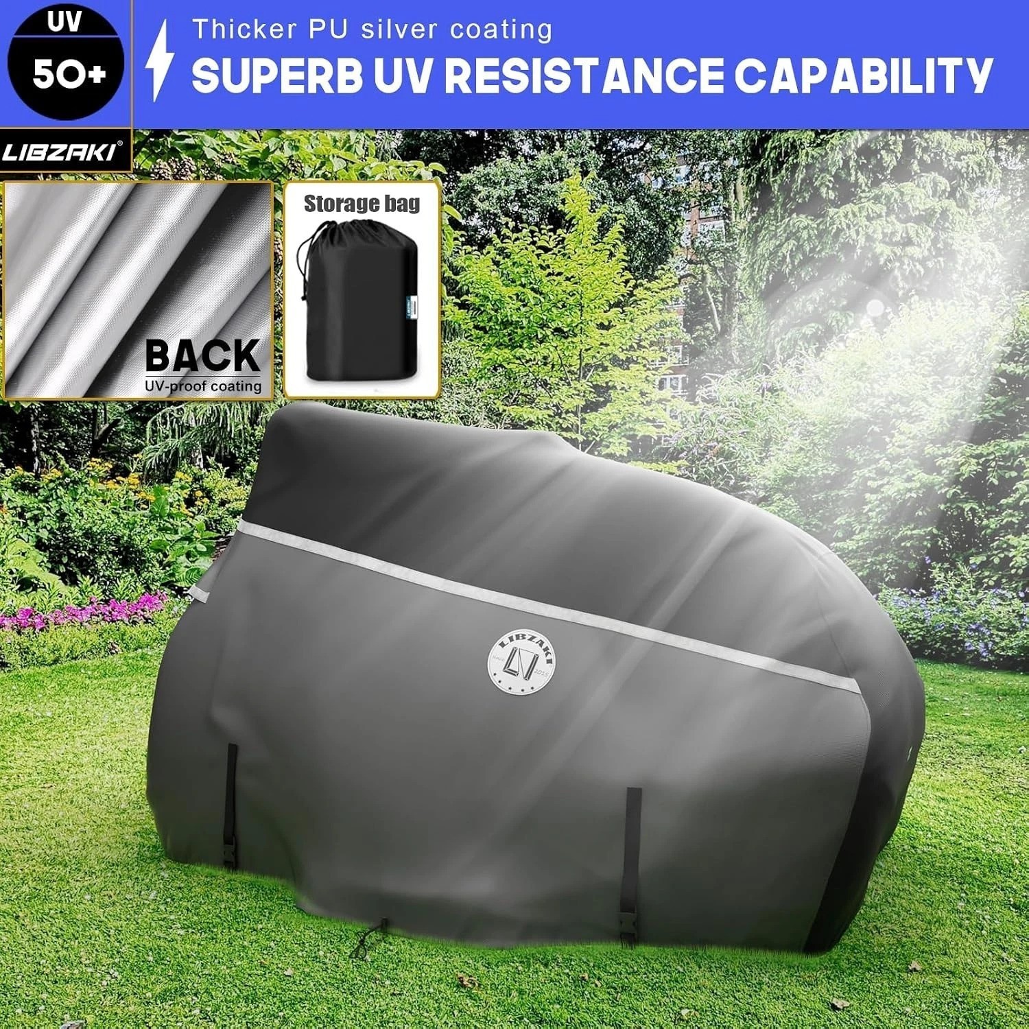 Universal Fit Zero Turn Mower Cover – 420D Marine Grade