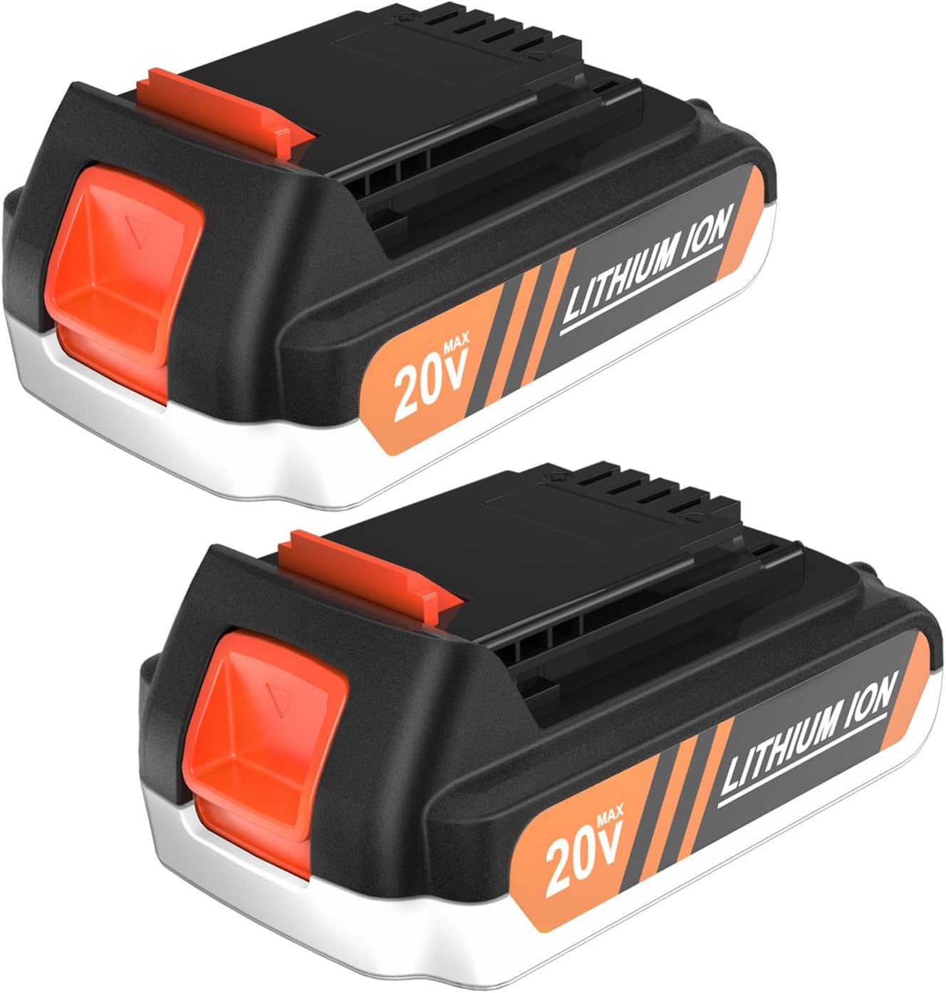 PACK NEW 20V Lithium-ion Battery / Charger for BLACK DECKER 20 Volt LBXR20 LB20