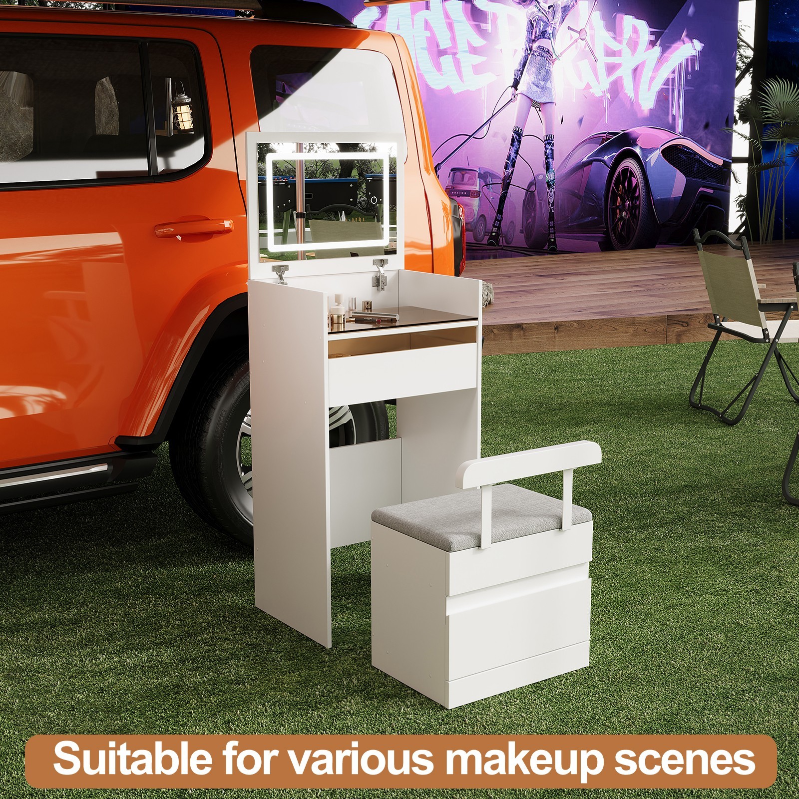 US GARVEE Vanity/Make-up Stand