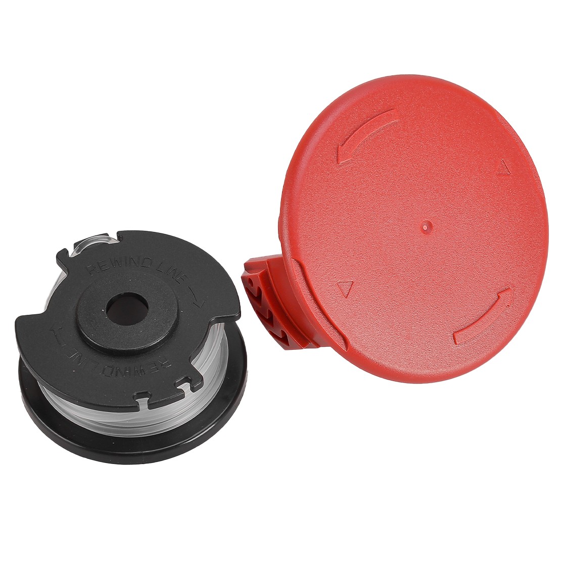 2Set Spool Cap Cover & Spool Trimmer Line Fit for Hyper Tough String Trimmer