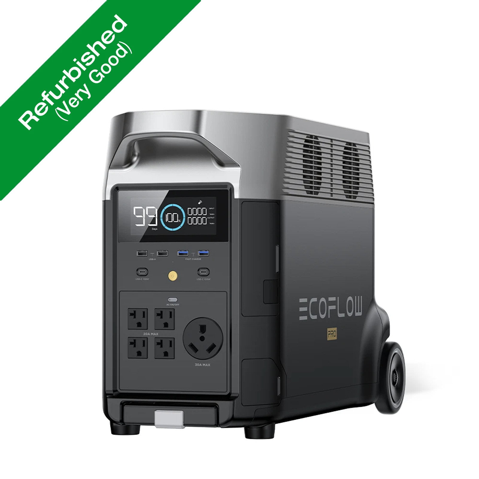 EcoFlow DELTA Pro 3600Wh Power Station Generator for Home Back-up Solution