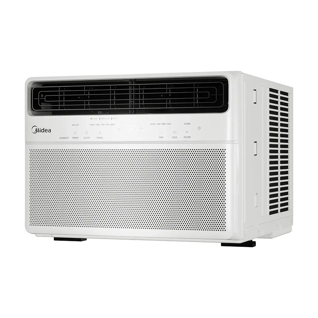 Midea 8,000 BTU DOE 4-in-1 350 sq ft Smart Air Conditioner w/ Heat