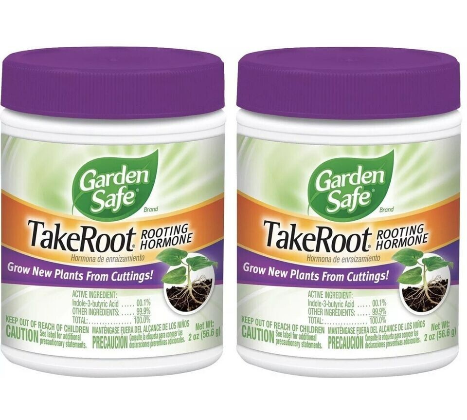 2 PACK Garden Safe Take Root Rooting Hormone, 2-Ounce