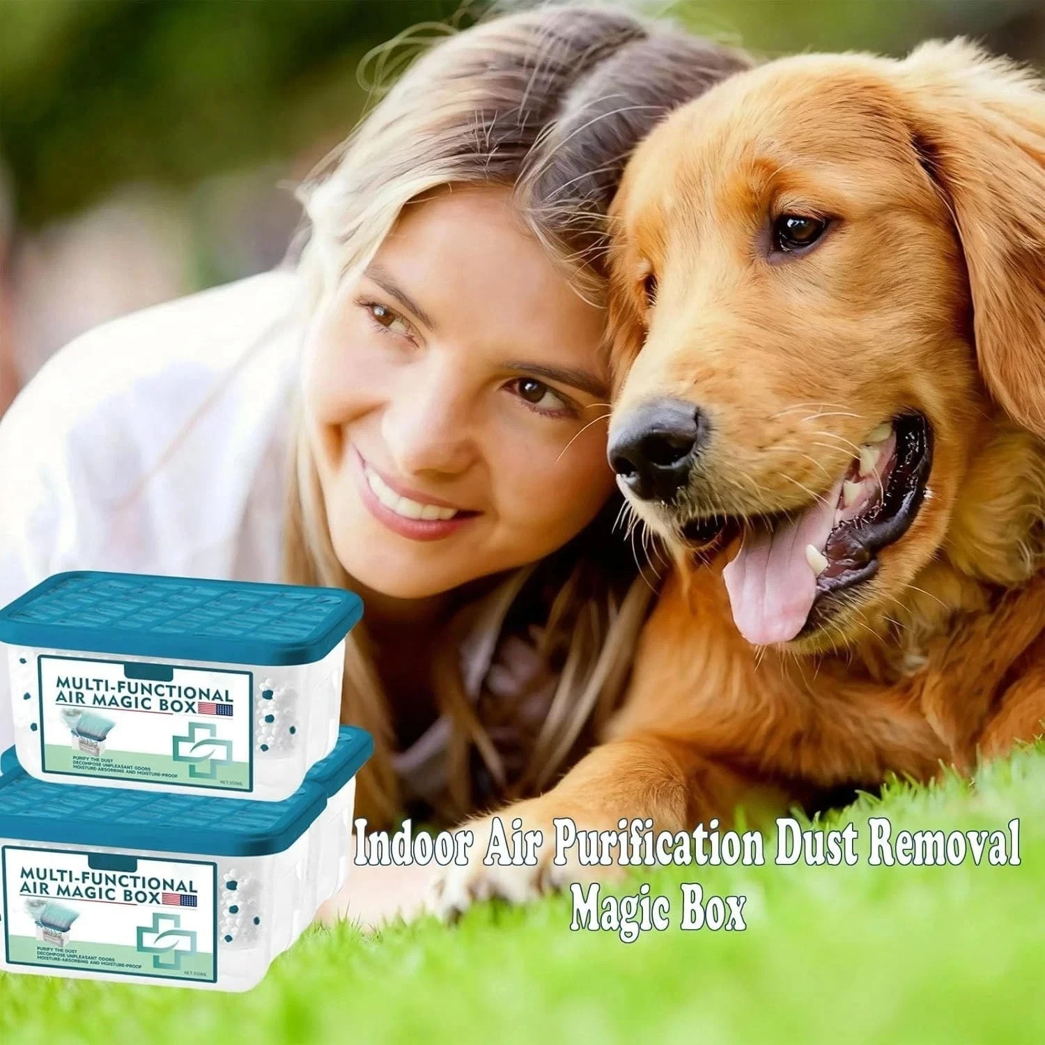 Indoor Air Purification Dust Removal Magic Box Multi-Functional Air Magic Box