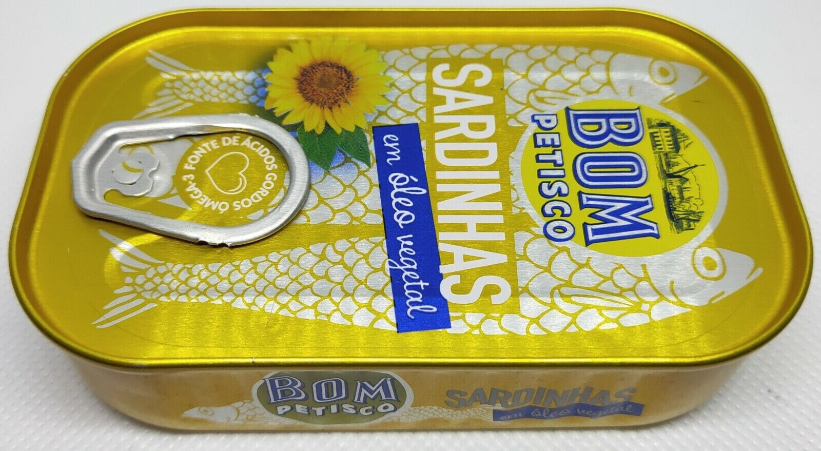 Canned Sardines 5 Varieties Pack Bom Petisco (5x 120g /5x 4.23oz) from Portugal