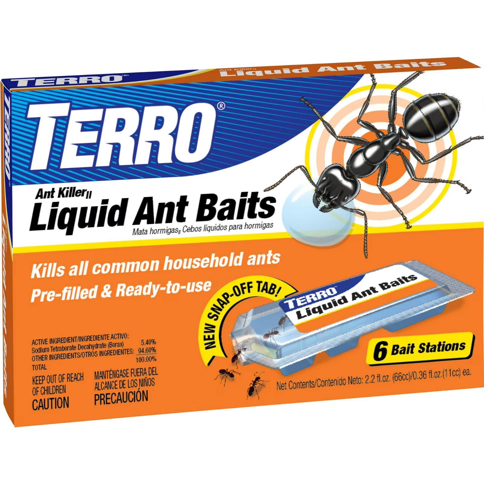 TERRO Liquid Ant Baits – 6PK