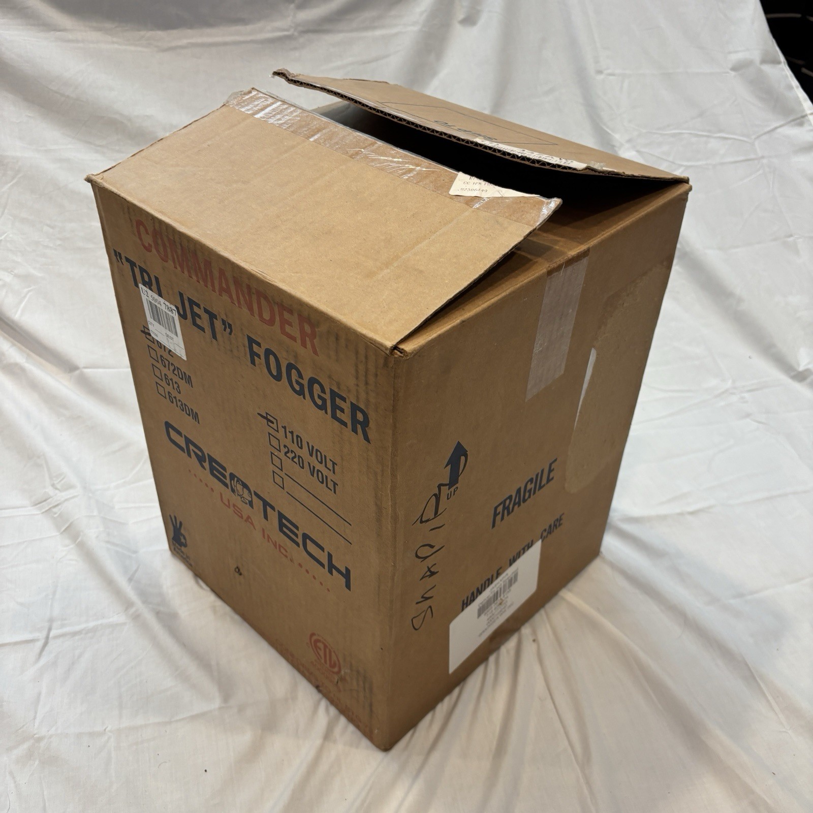 Createch Commander Tri-Jet Fogger Model 672 Household Or Commercial Use