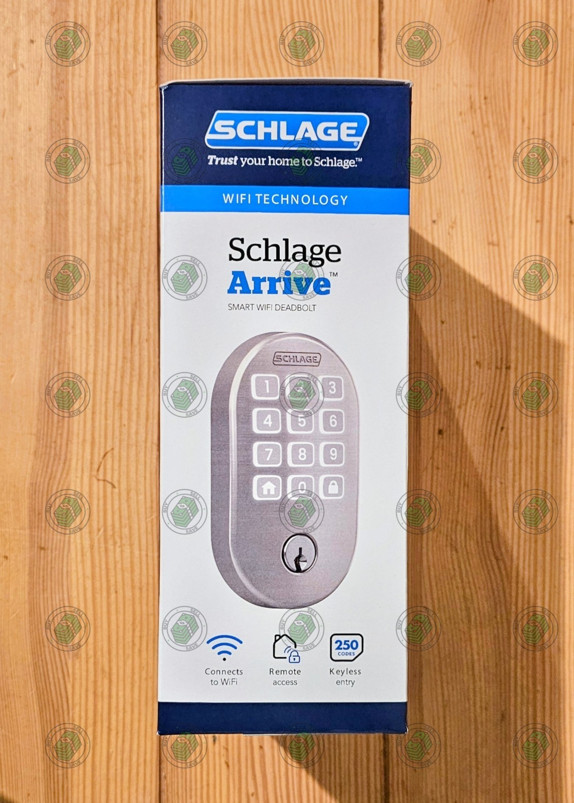 Schlage Arrive – Century Satin Nickel – Smart Wifi Deadbolt Lock *NEW & SEALED*
