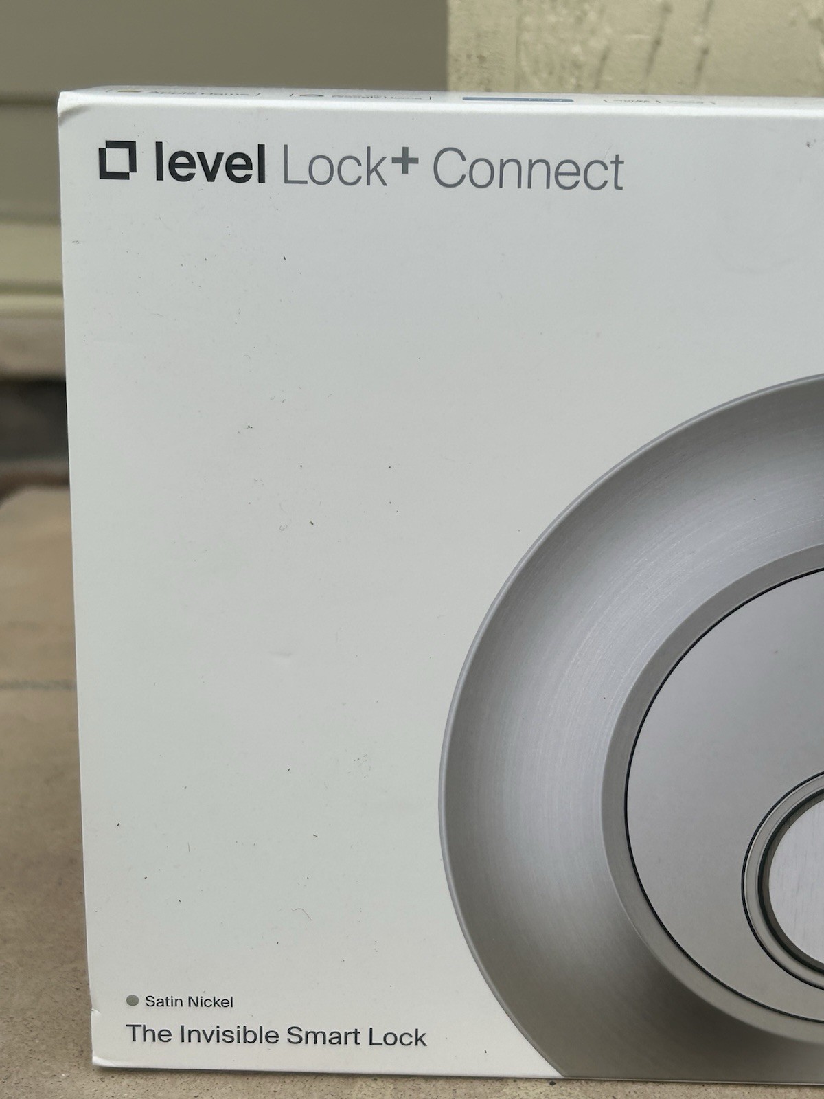 *NEW* Level Lock+ Connect WiFi Deadbolt Invisible SMART LOCK Apple Satin Nickel