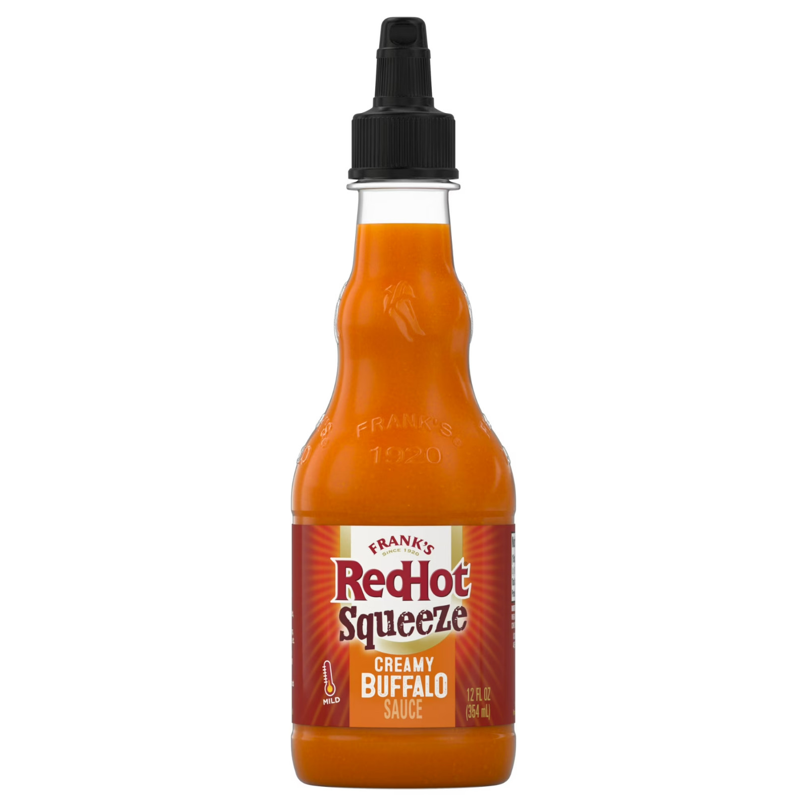 Frank’s RedHot Creamy Buffalo Squeeze Hot Sauce, 12.0 fl oz