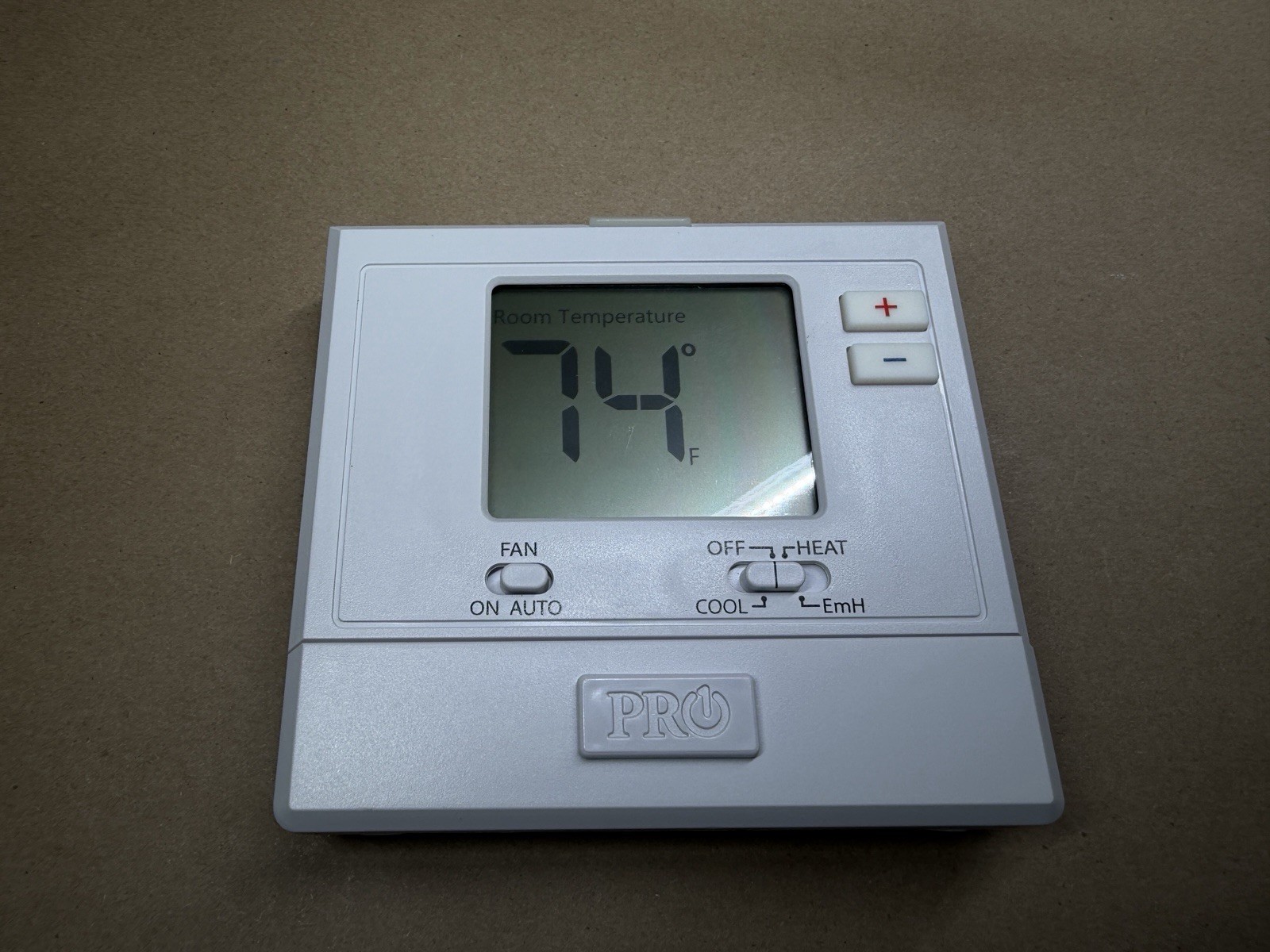 Pro1 T721 Dual Stage Non Programmable Thermostat | White