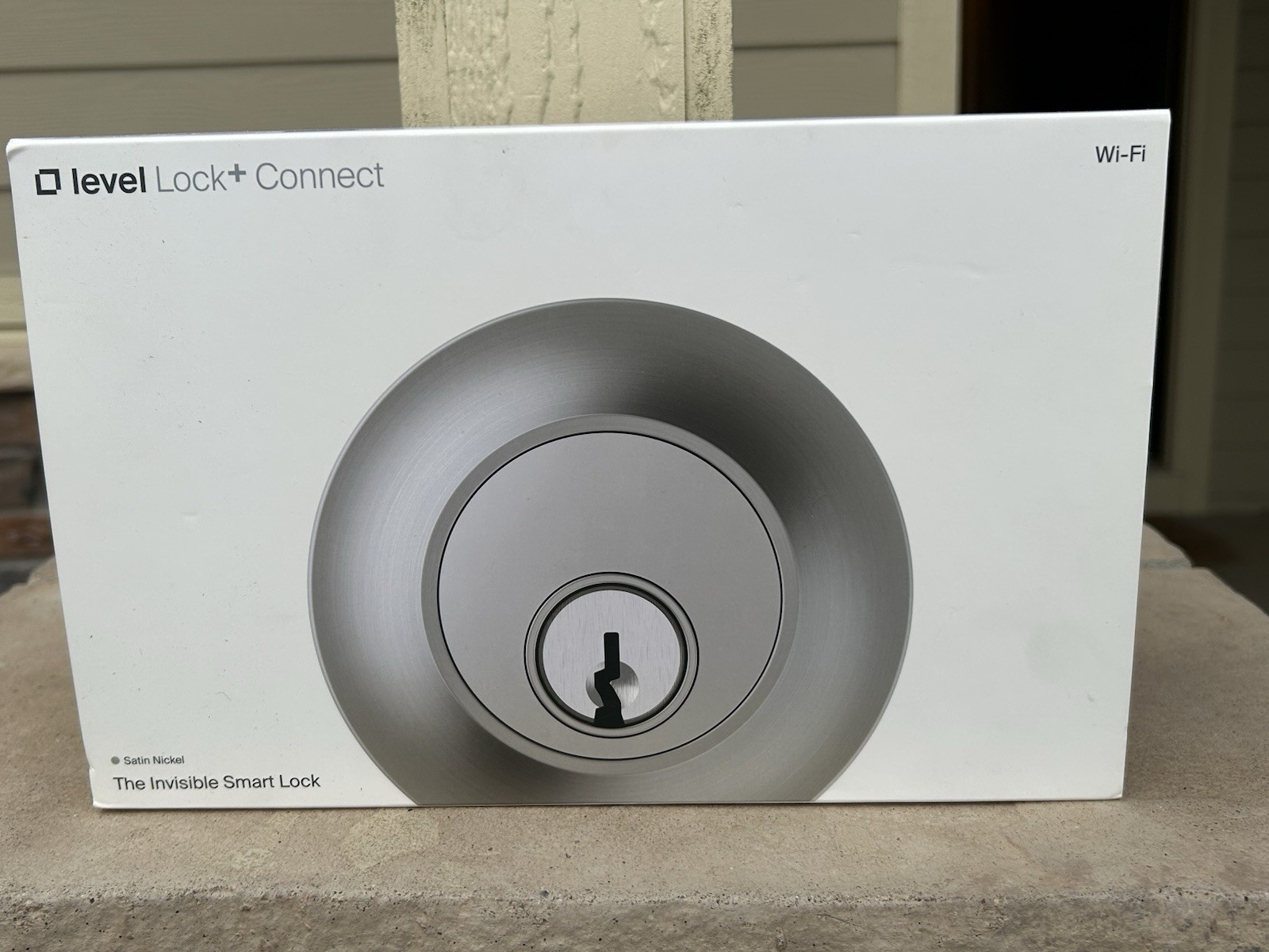 *NEW* Level Lock+ Connect WiFi Deadbolt Invisible SMART LOCK Apple Satin Nickel
