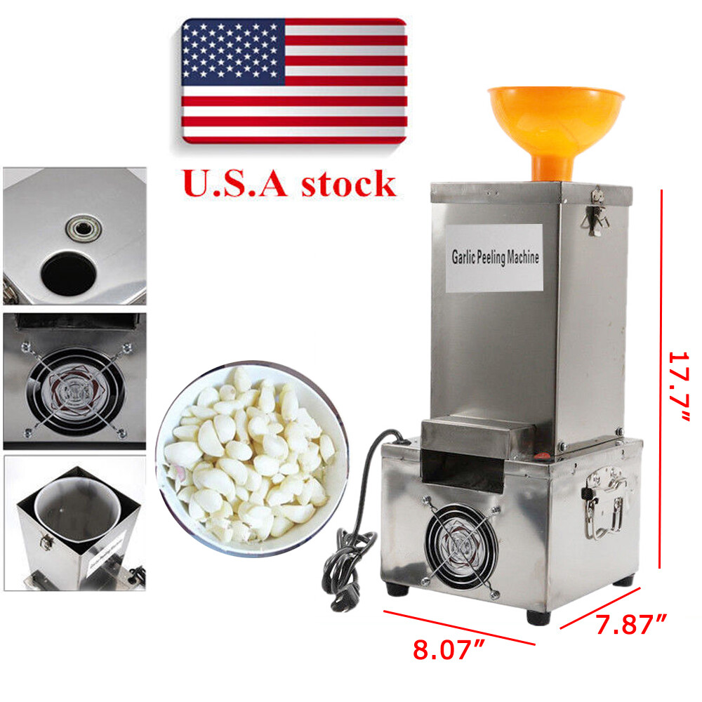 110V Household Commercial Garlic Peeling Machine Electric Garlic Peeler Peeling