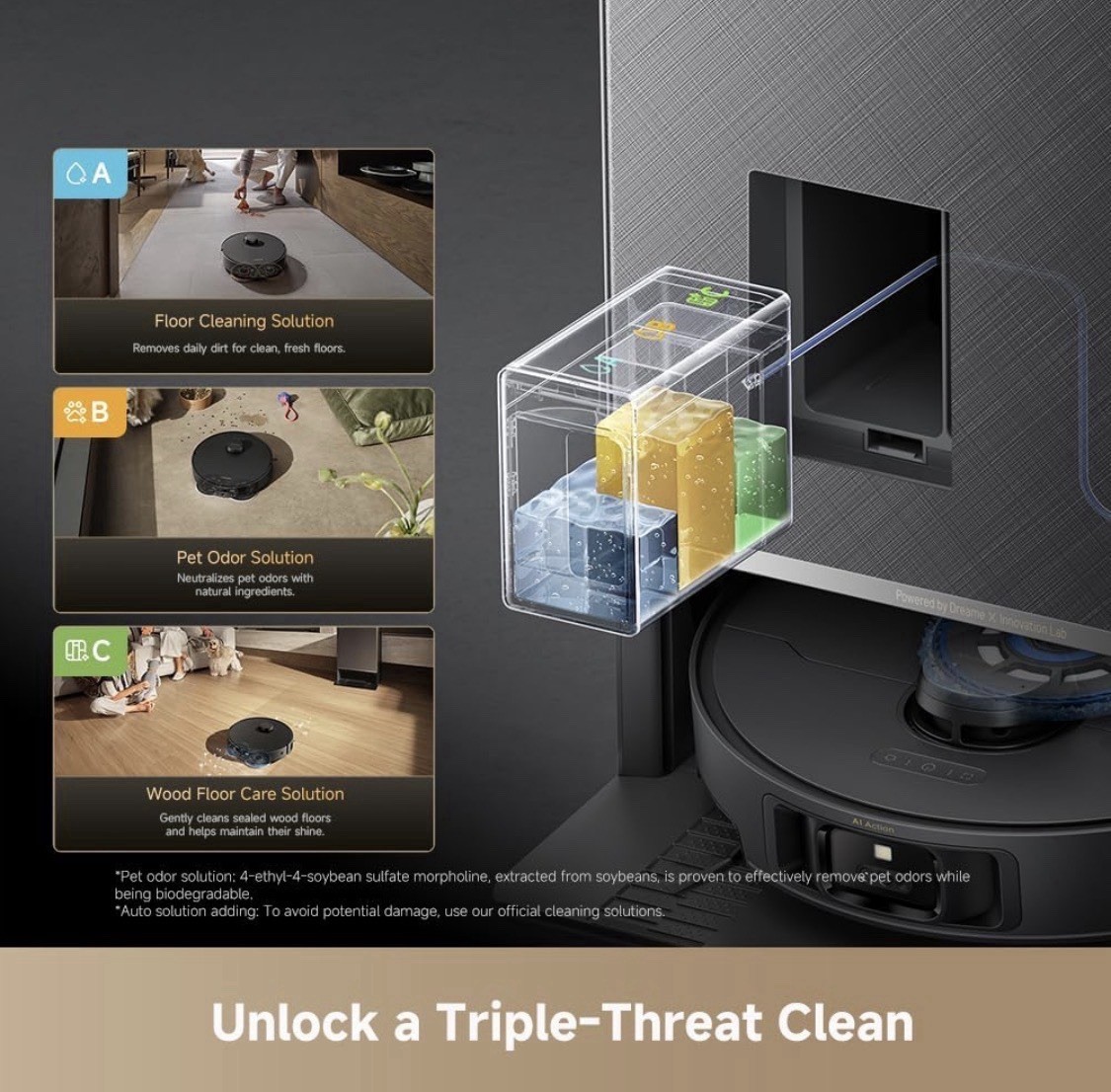 DREAME 2026 Matrix10 Pro Robot VacuumMop 30,000Pa 212°F WaterWash BLACK WARRANTY