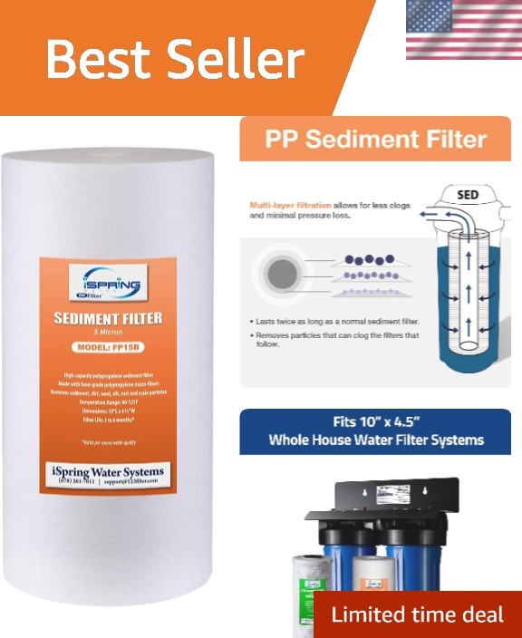 Safe and Reliable FP15B Sediment Filter – Guaranteed Fresh Water for Your Home