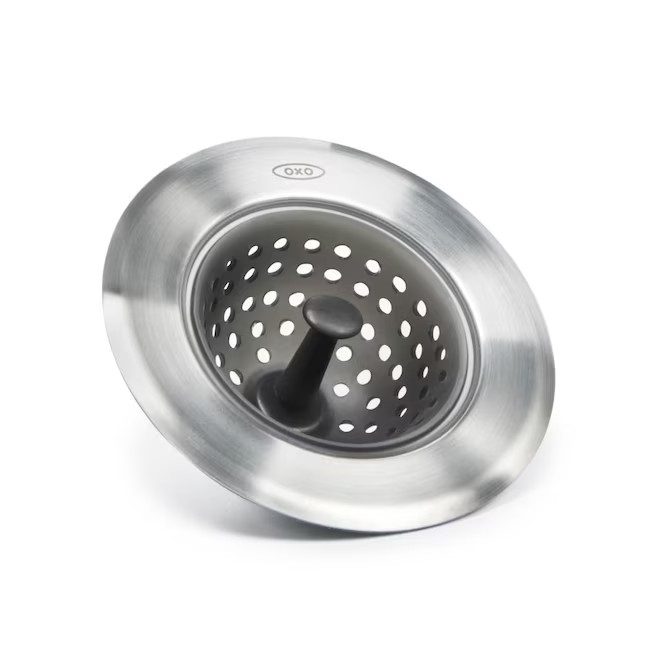 OXO 4.4-in Stainless steel Rust Resistant Strainer