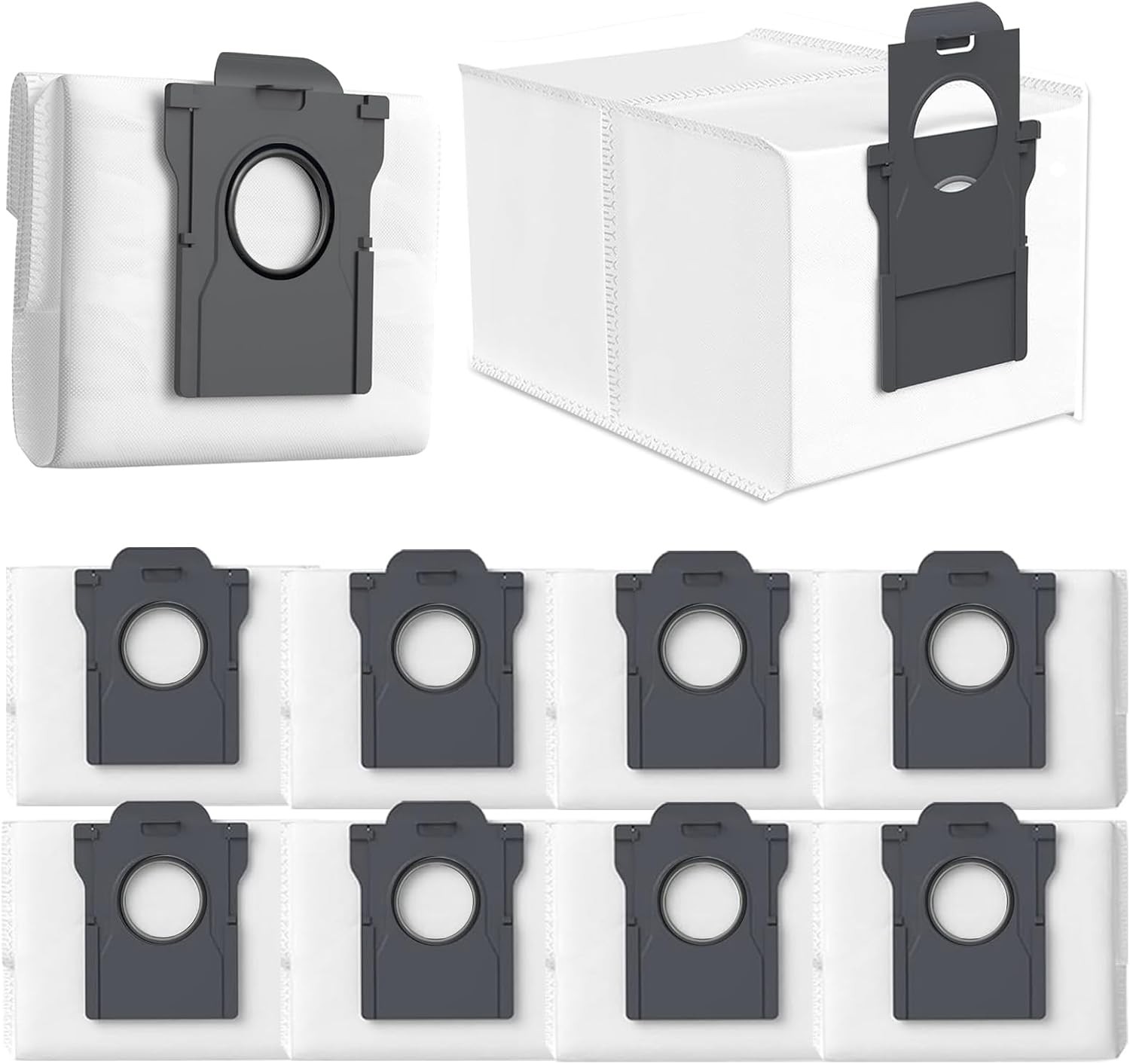 10 Pcs Vacuum Bags for Mova P10 Pro Ultra Dreame L40 Ultra L10s Ultra Gen 2 X40