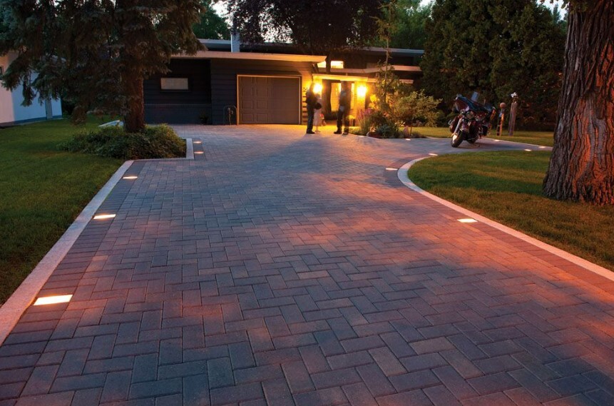 (4 Pack) Kerr Lighting Residential Paver Lights for Driveways, Walkways, Patios!