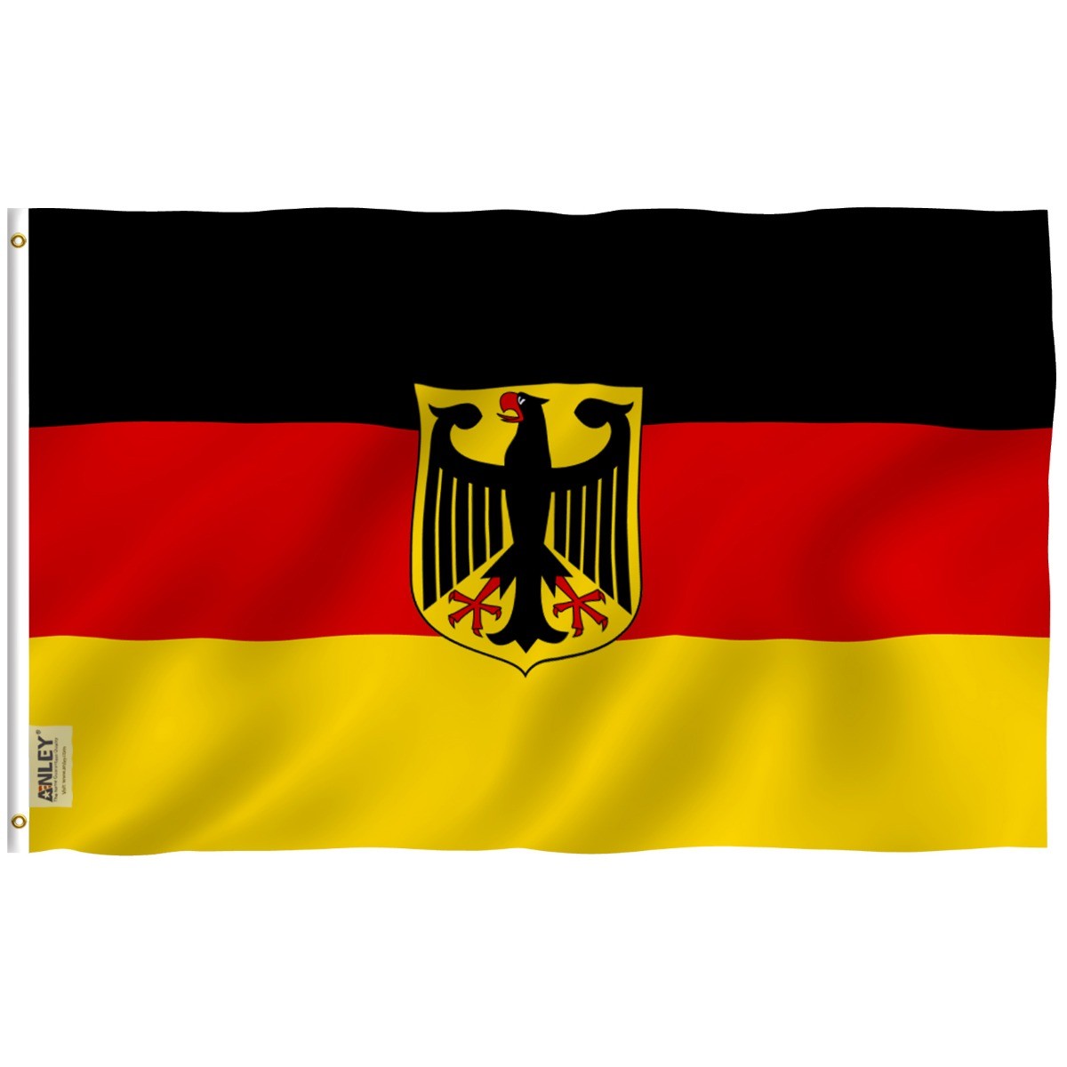 Anley Fly Breeze 3×5 Foot German State Ensign Flag Germany Eagle Flags