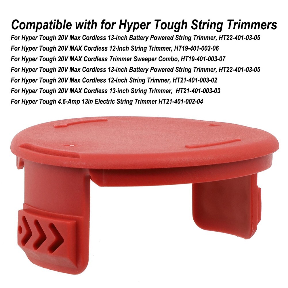 For Hyper Tough Spool Trimmer Cap Cover Replace HT19-401-003-06&HT19-401-003