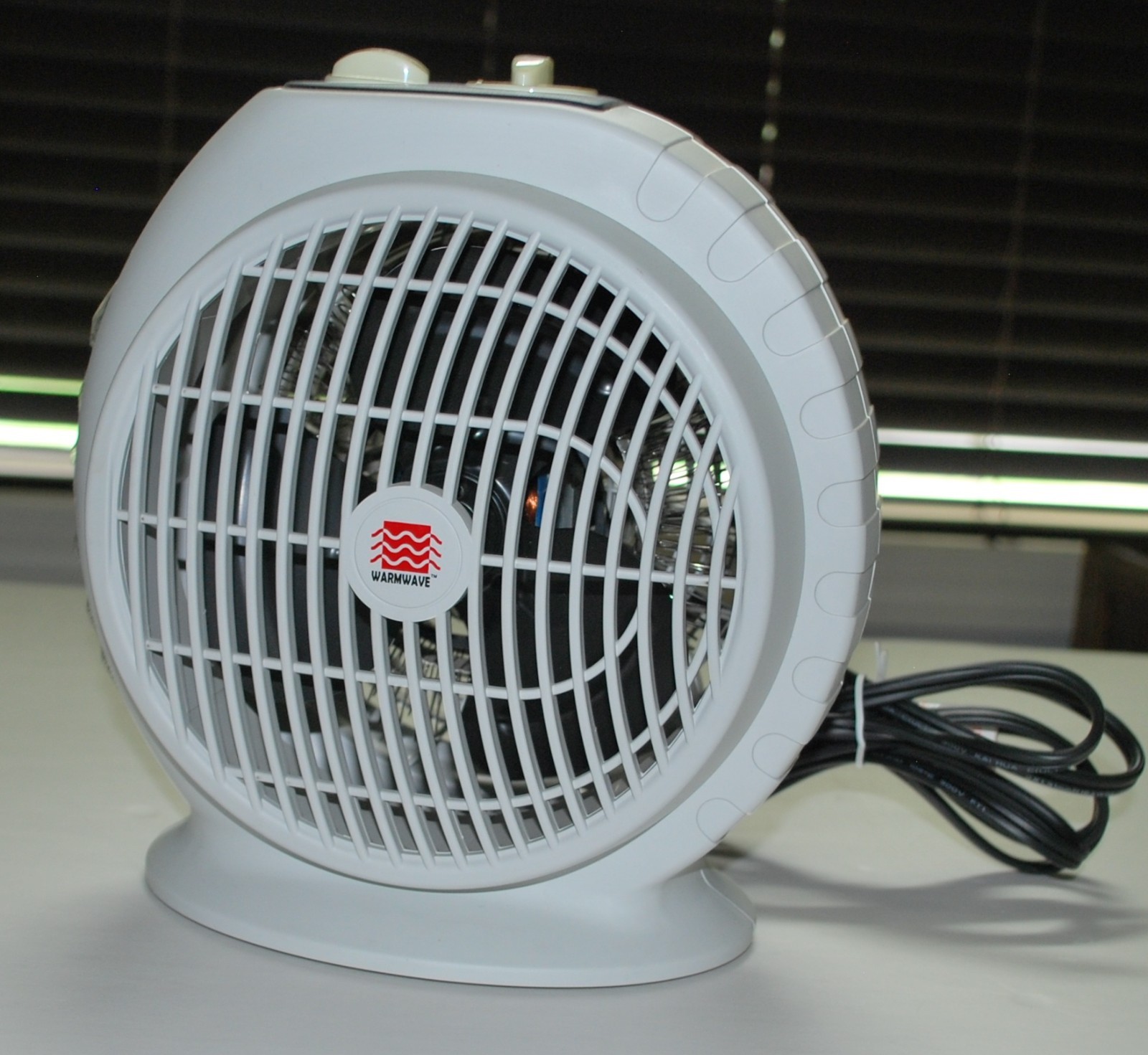 WARMWAVE PORTABLE ELECTRIC FAN HEATER 1500W