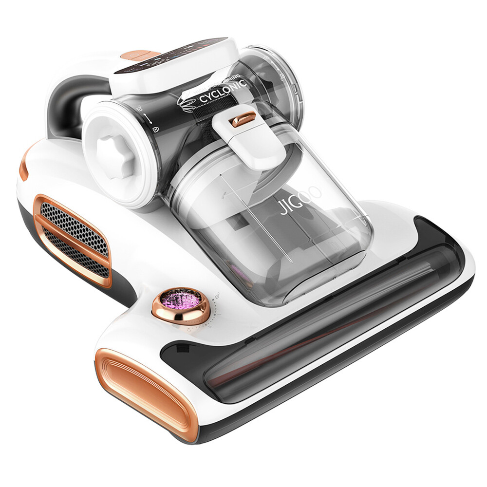 JIGOO Anti-mite Vacuum Cleaner 700W/60°C Dual Cup Smart Mattress Vacuum Cleaners
