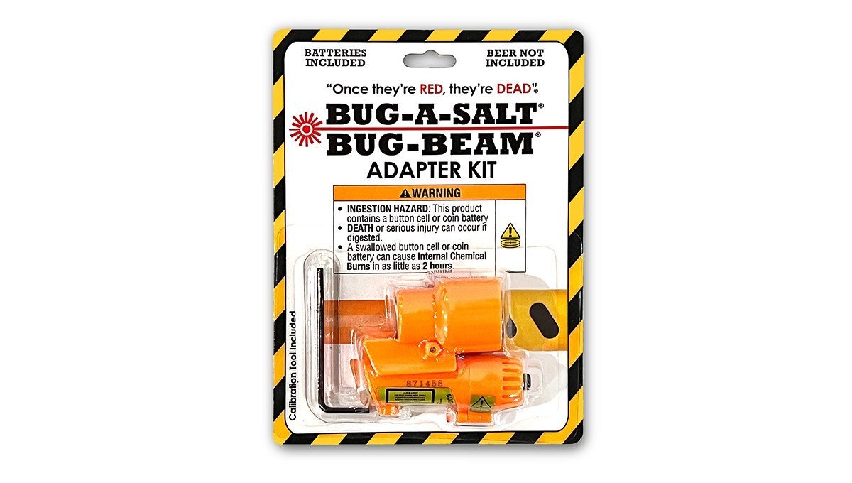 Authentic BUG-A-SALT BUG-BEAM LASER ADAPTER KIT **DIRECT FROM MANUFACTURER**