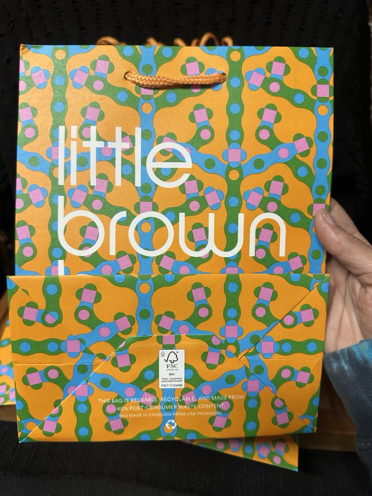 LOT OF 10 – BRAND NEW – Bloomingdale’s Little Brown Bag – Paper 10.5in*8in*4.5in