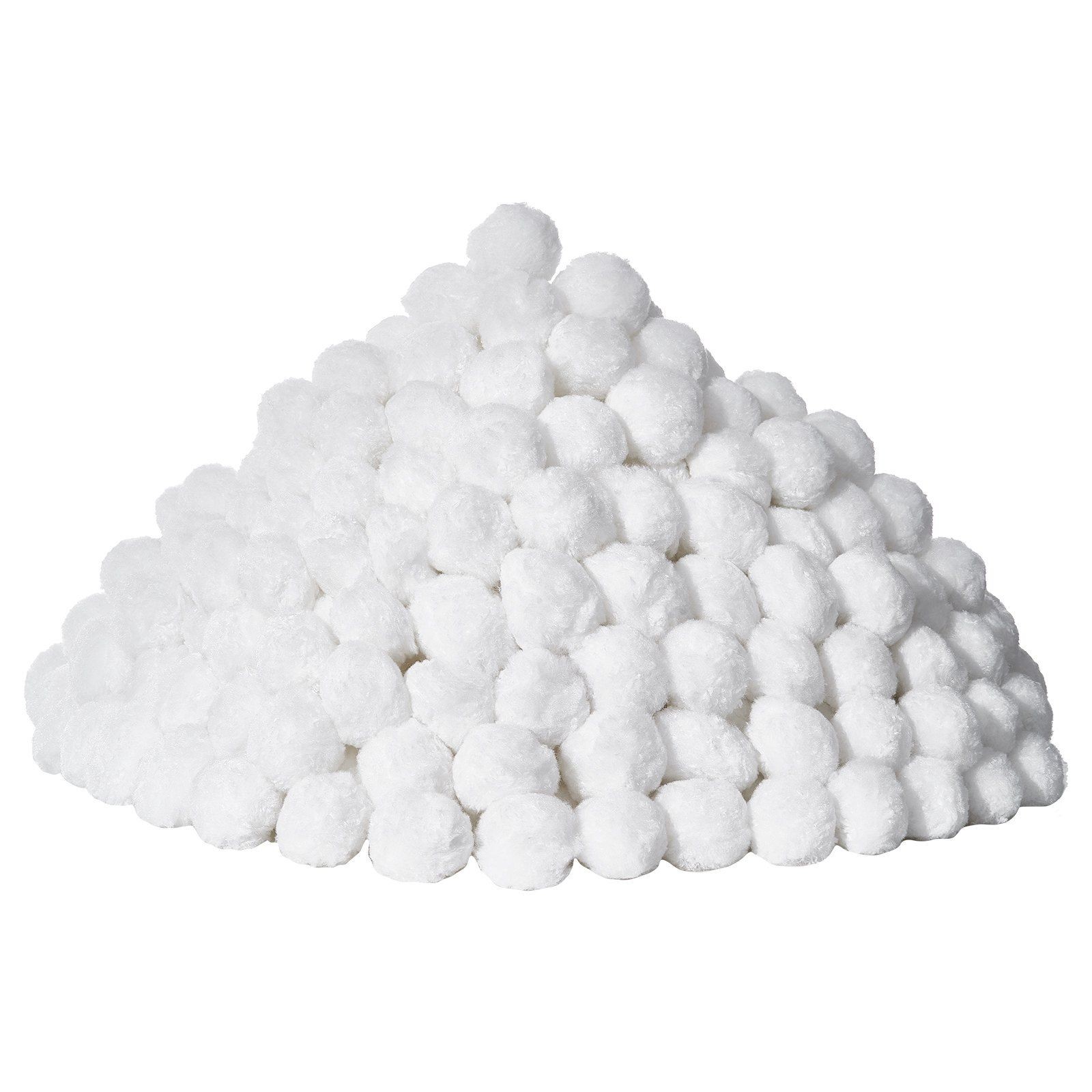 4.6lb Enhanced Filtration Fiber Balls for Improved Water Clarity
