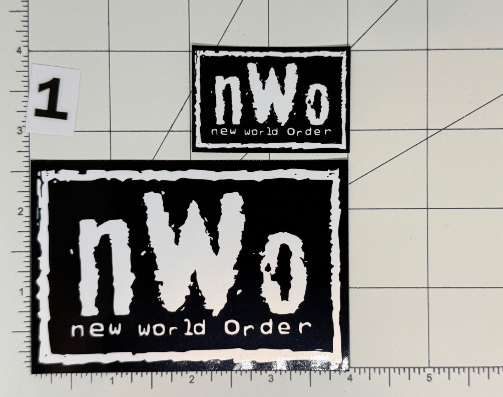 NWO WCW Stickers Multiple Options available, Pick One
