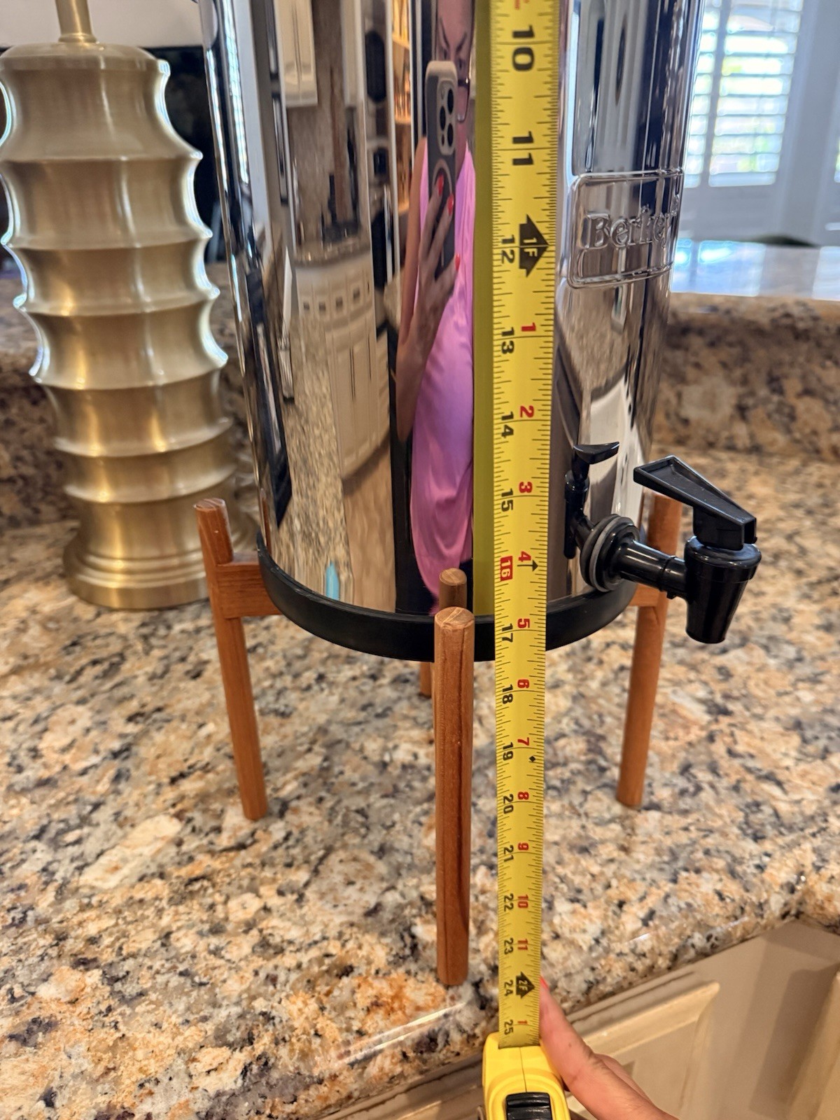 Berkey 18″ Stainless Steel 2.5 Gallon Water Filter with 2 Used Filters