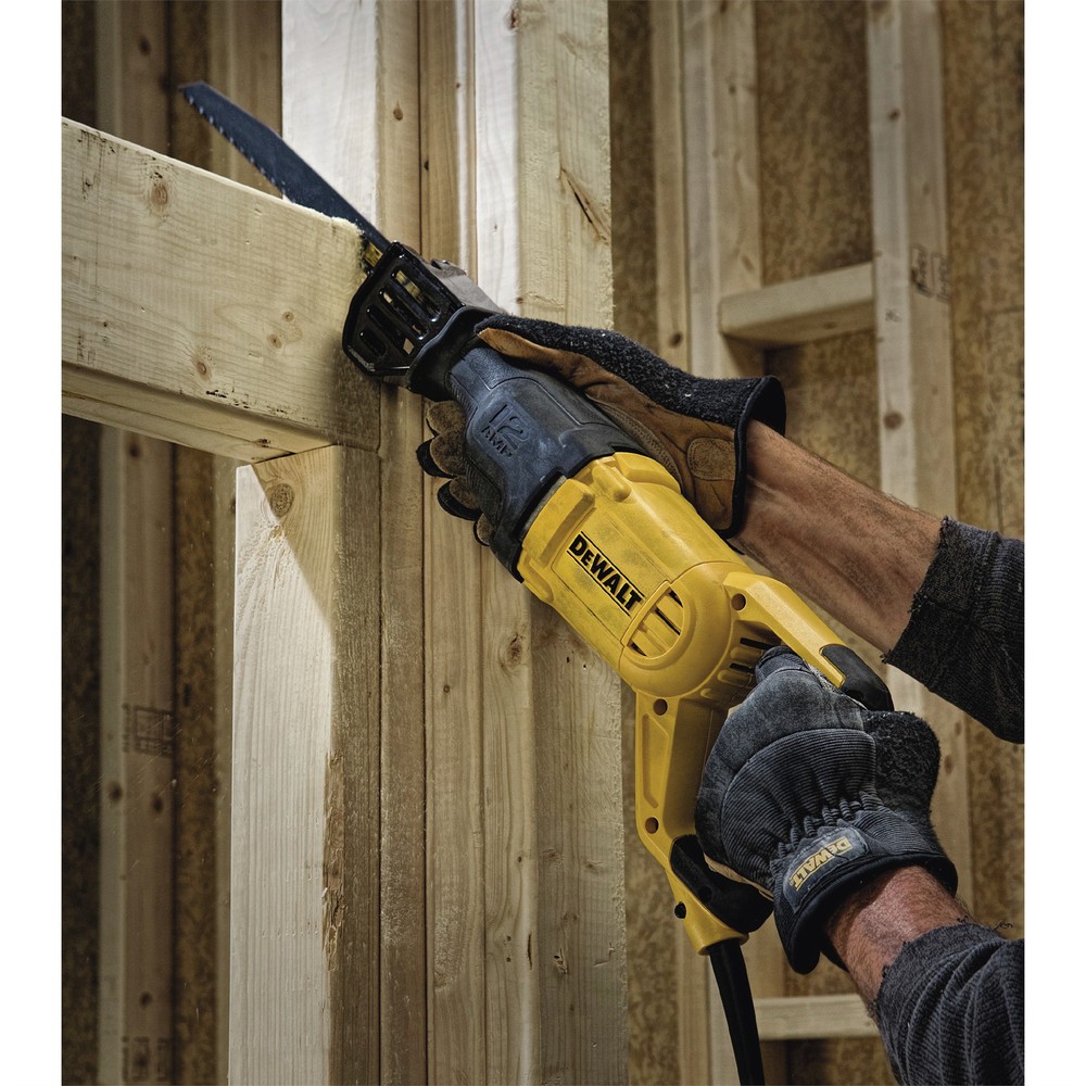 DEWALT 12 Amp Variable Speed Reciprocating Saw DWE305R Certified Refurbished