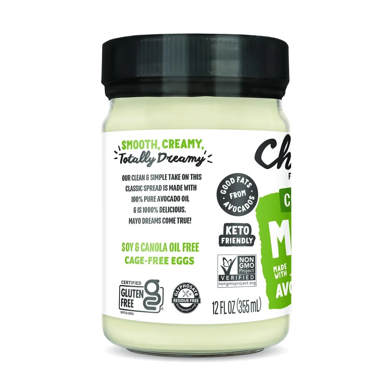 Avocado Oil Mayo Classic Formula – 12 fl oz (355 ml)