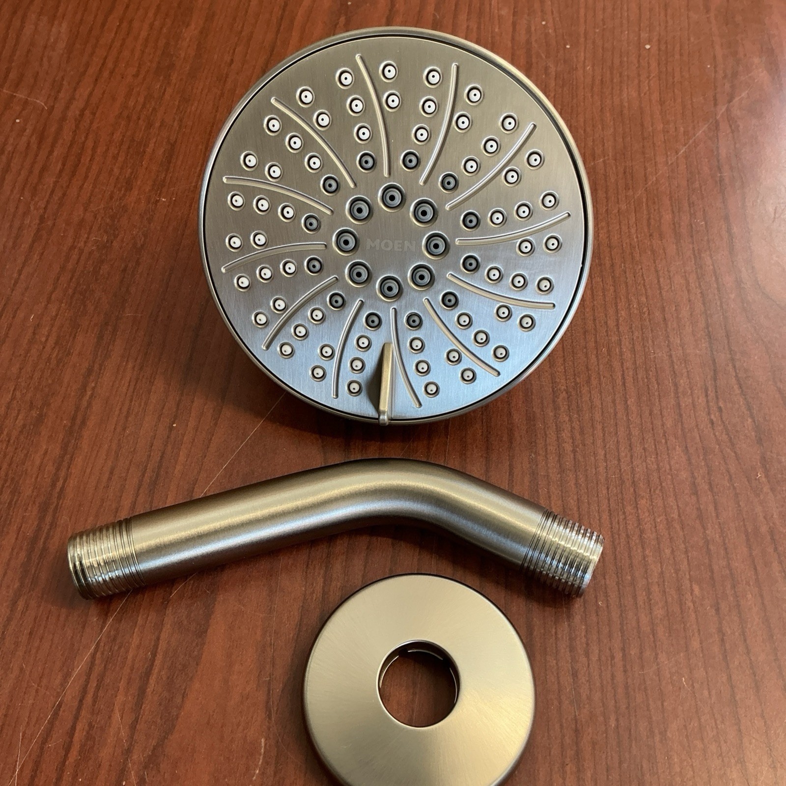 NEW MOEN 82518SRN Spot Resist Brushed Nickel Findlay Tub & Shower Faucet B42