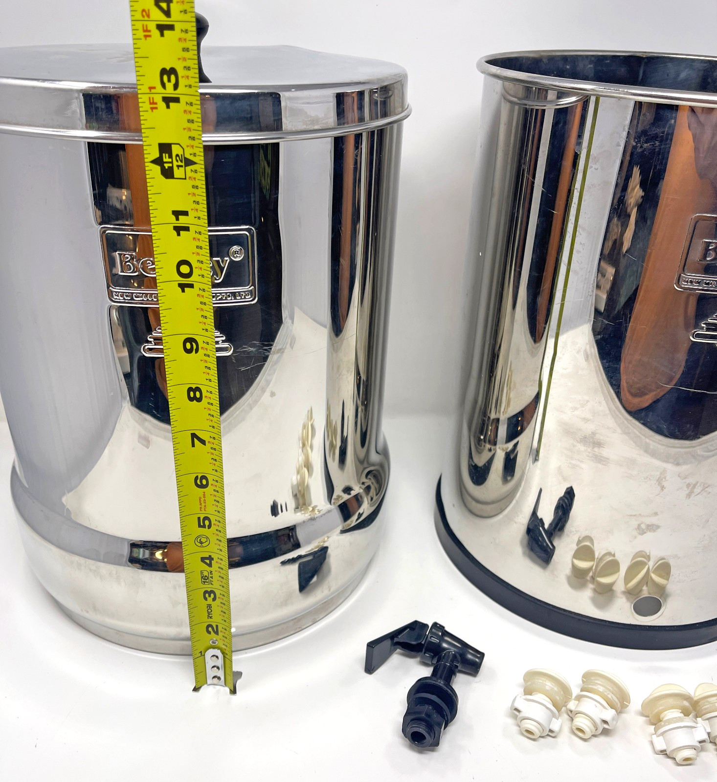 Imperial Berkey 4.5 Gallon Gravity Fed Water Filtration System No Filters Used