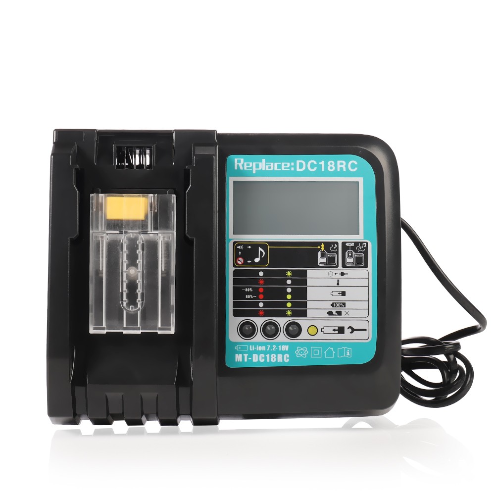 18V For Makita 5.0Ah Lithium-ion BL1850B Battery Charger BL1860B BL1830B LXT US