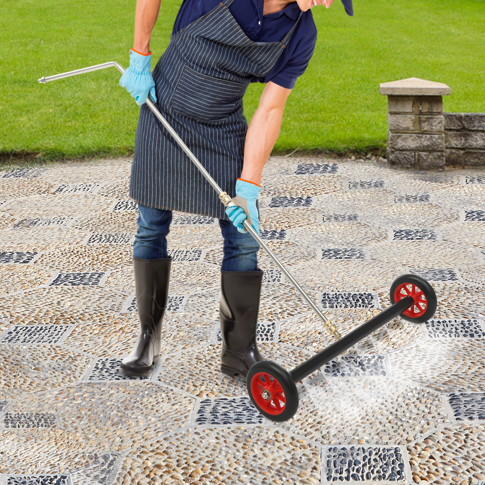 2 In 1 Pressure Washer Attachment, Under Car Pressure Washer Attachment Red