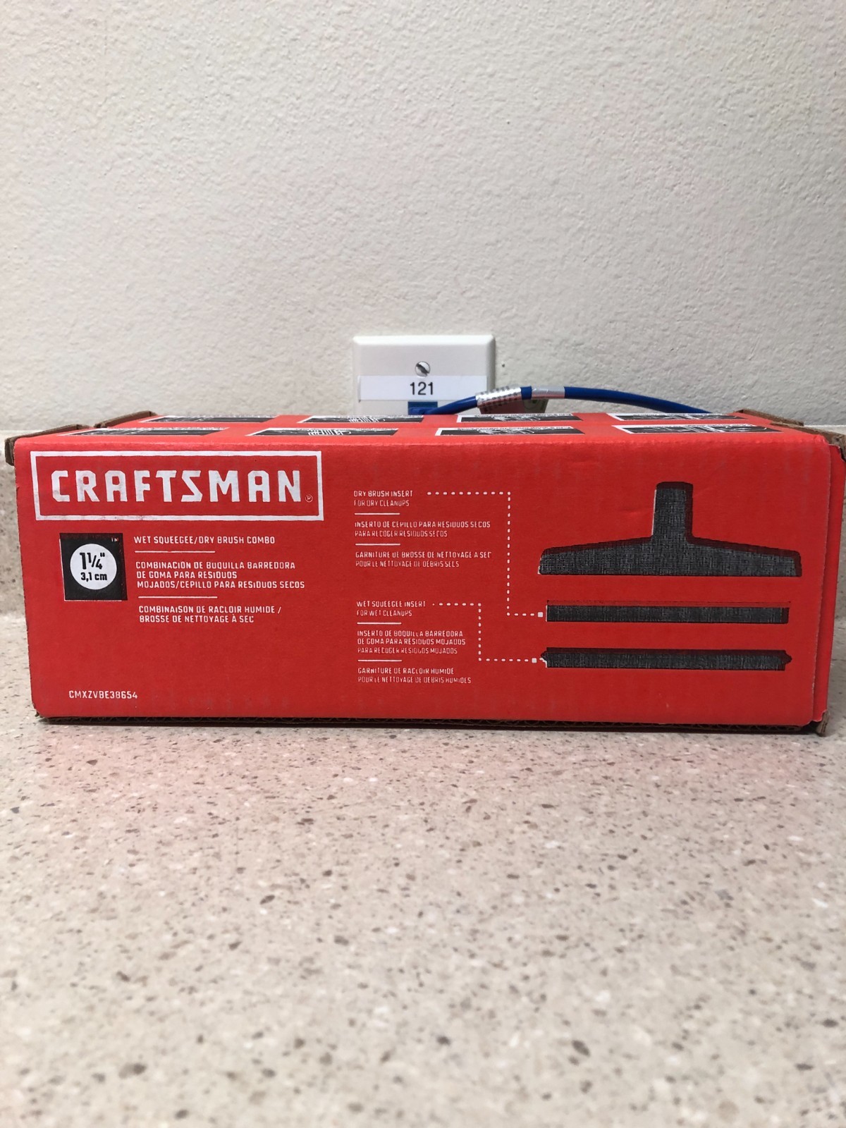 Craftsman 2.38 in. L X 10.5 in. W X 1-1/4 in. D Wet Nozzle 1 pc
