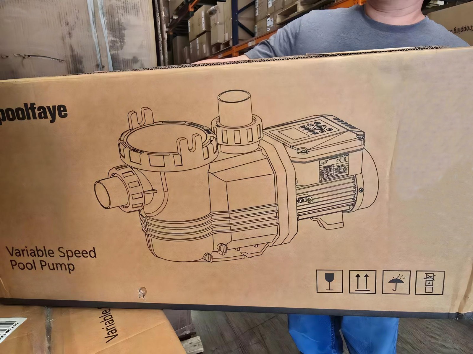 2.5 HP Variable Speed Inground Pool Pump Above Ground