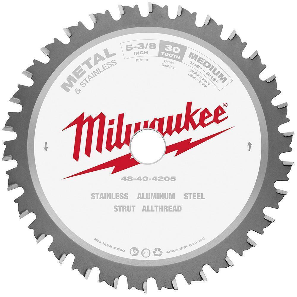 Milwaukee 48-40-4205 5-3/8″ Metal & Stainless Cutting Circular Saw Blade