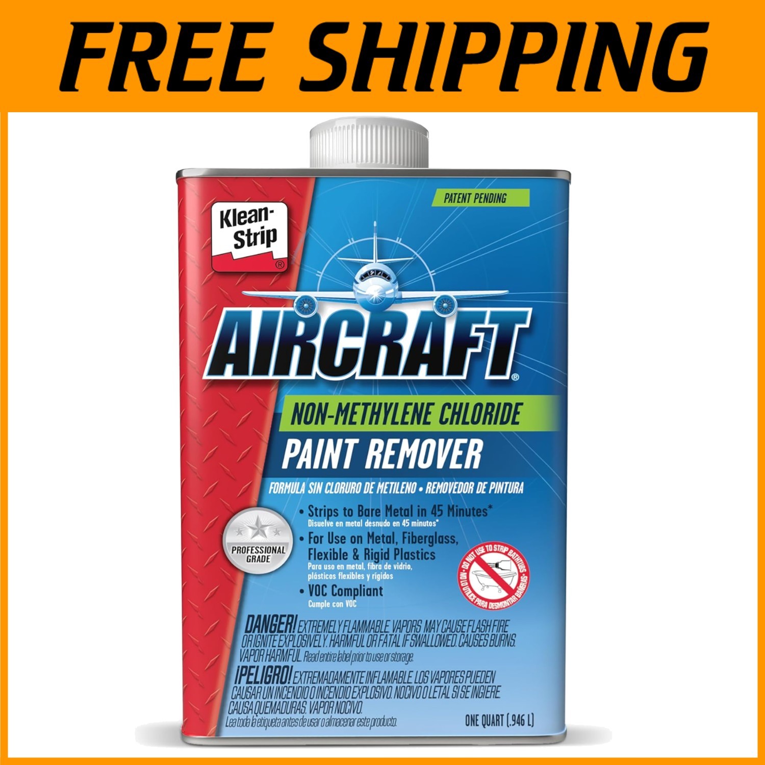 Professional Grade Aircraft Paint Remover, VOC Compliant=#
