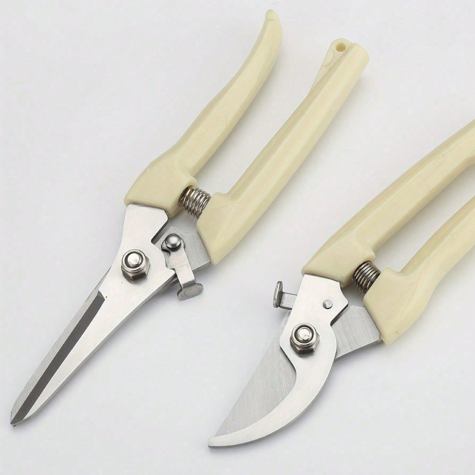 Pruning Shears Sharp Stainless Steel Garden Shears Bypass Garden Scissors Blades