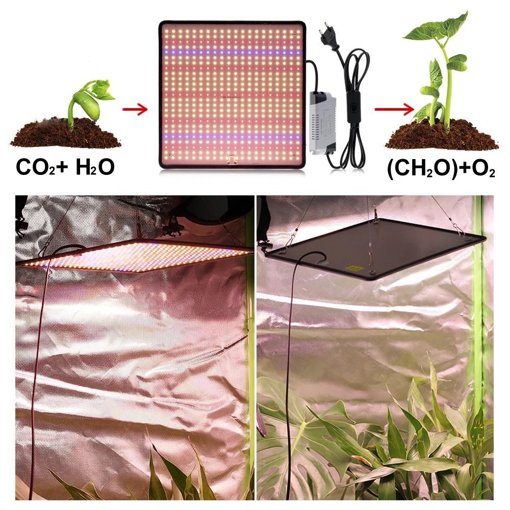 Grow Light 1200W Full Spectrum LED for Indoor Plant Growth 4×4 ft Coverage Area