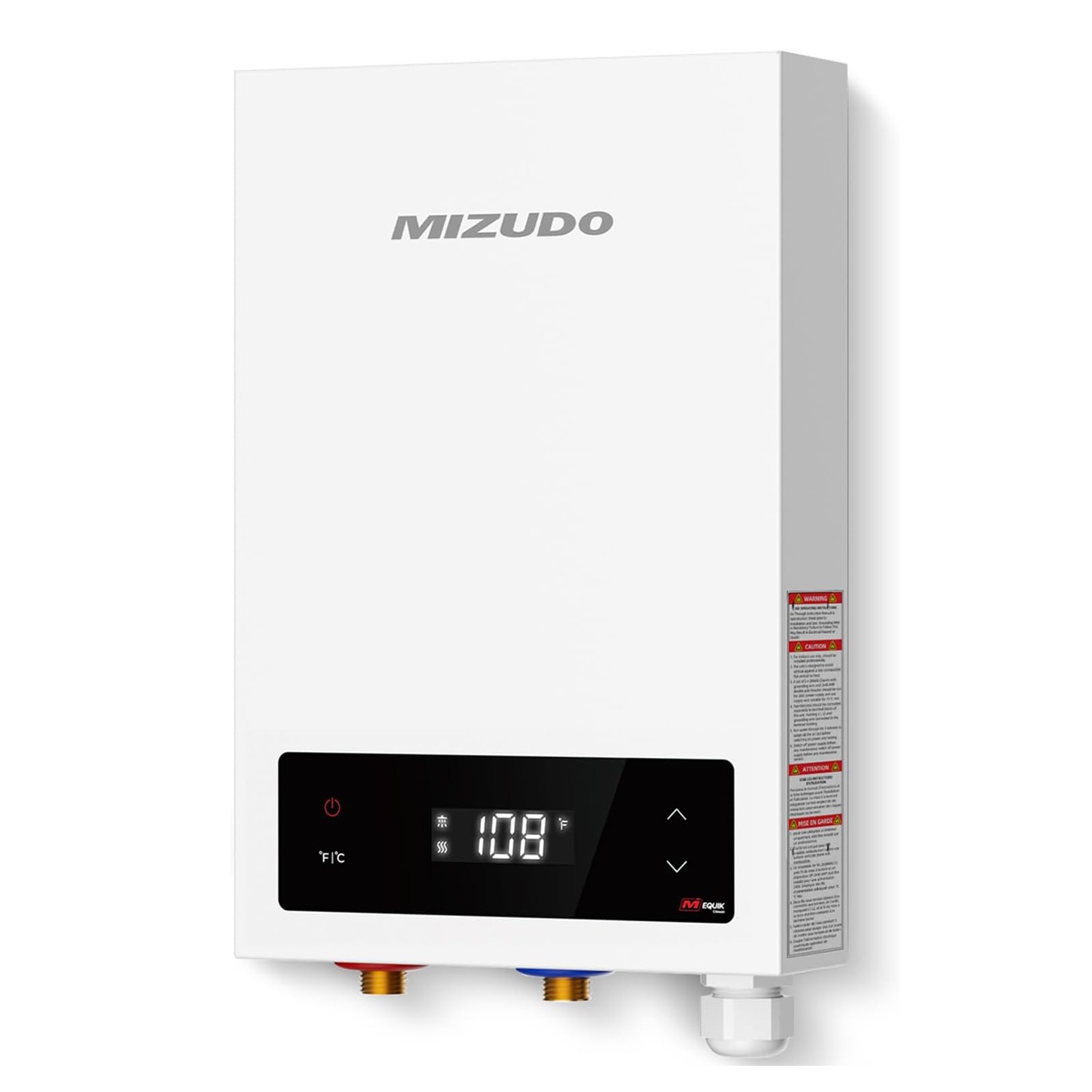 3500W Electric Tankless Water Heater Instant Hot Water Heater for Under Sink