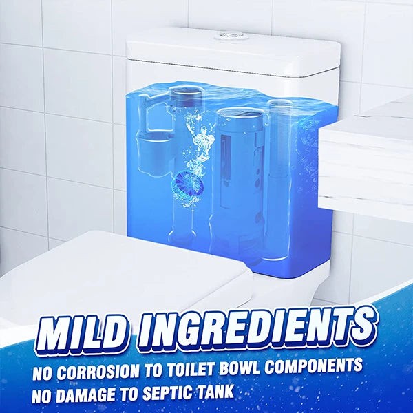 8 Count Lavender Toilet Bowl Cleaner & Air Freshener – Lasts 30 Days