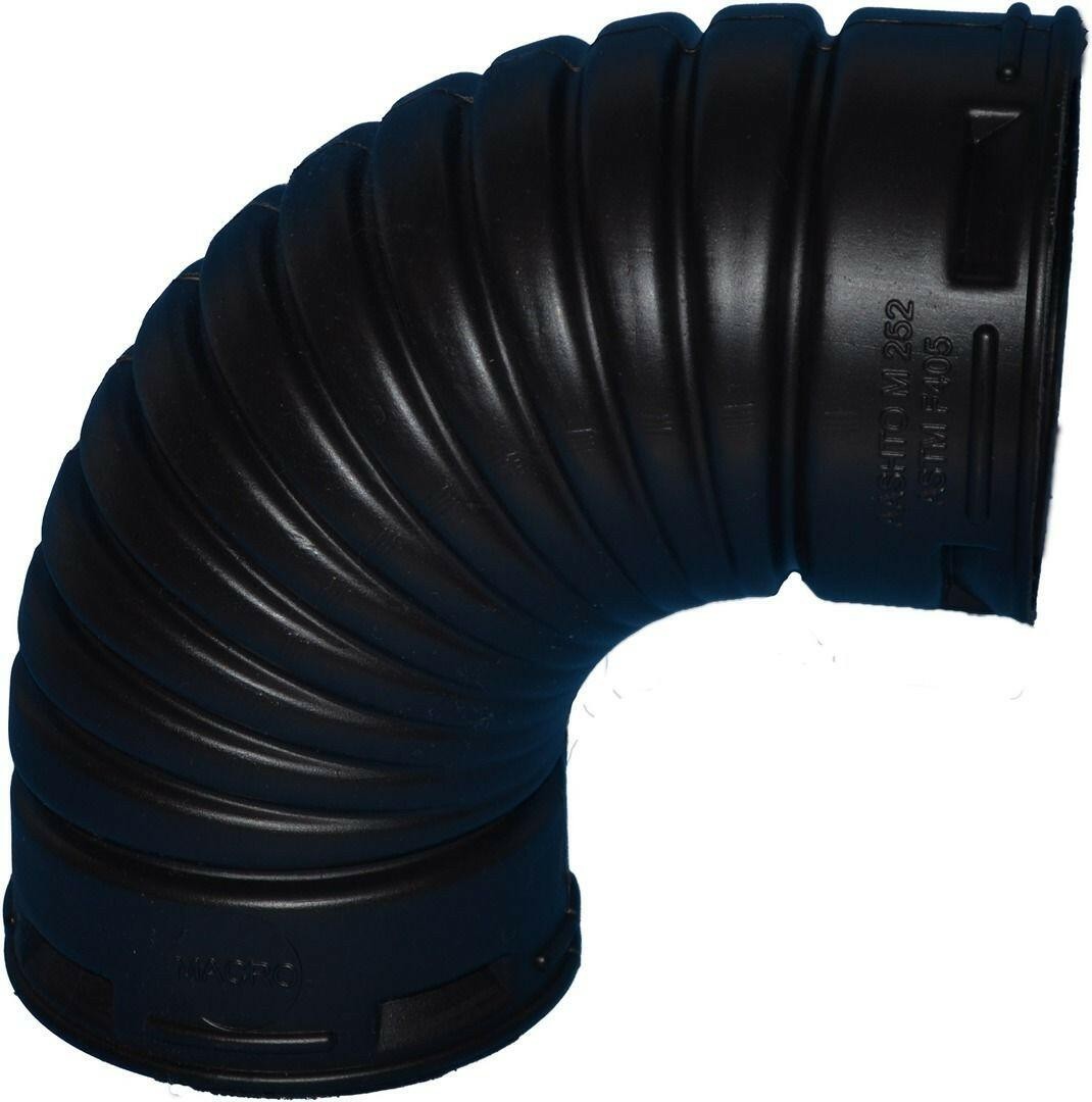 Normandy C-306 6 in. 90 deg Hub x Hub Corrugated Elbow 1 each