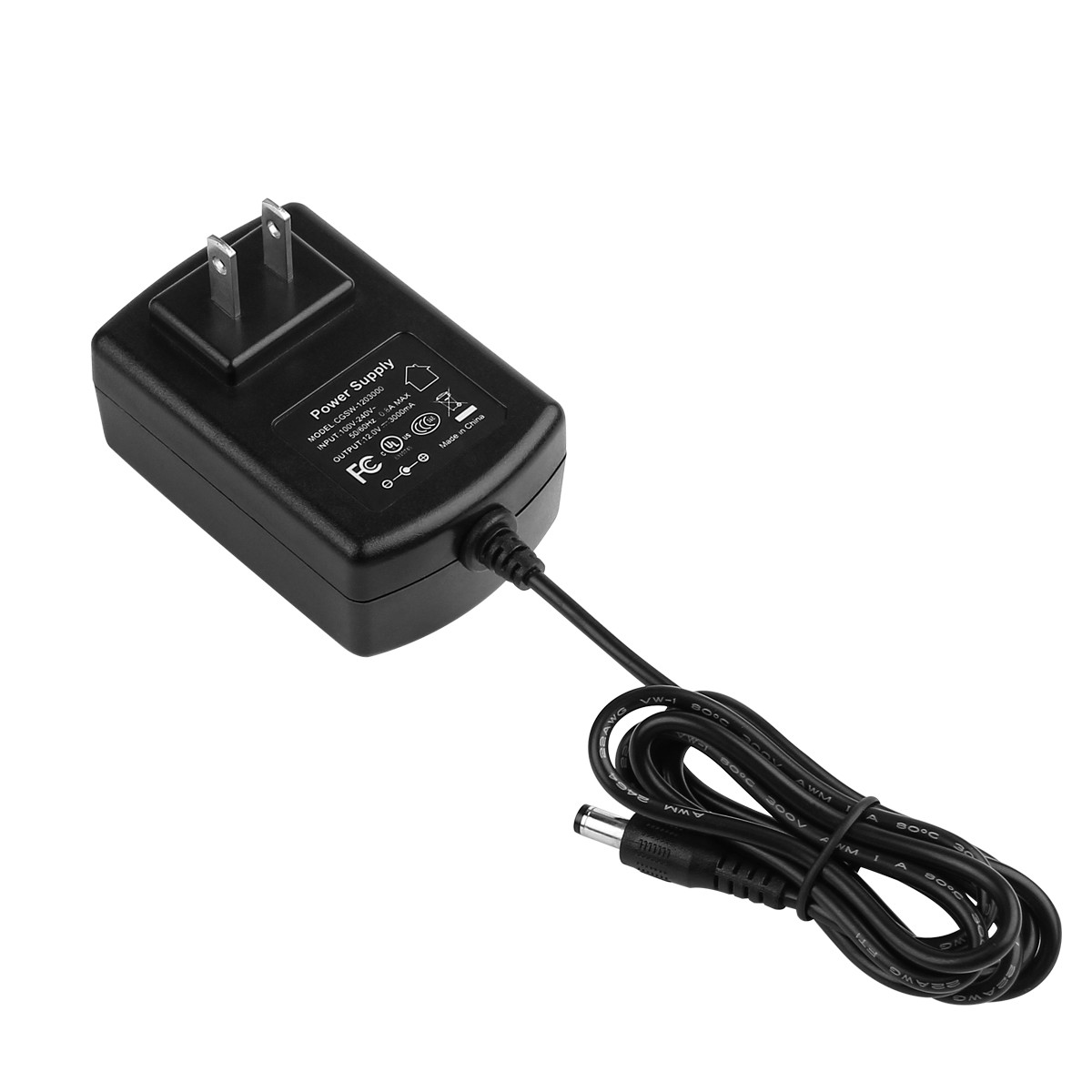 Universal AC 100~240V to DC 12V 3A 36W Power Supply Adapter Converter 5.5*2.1mm