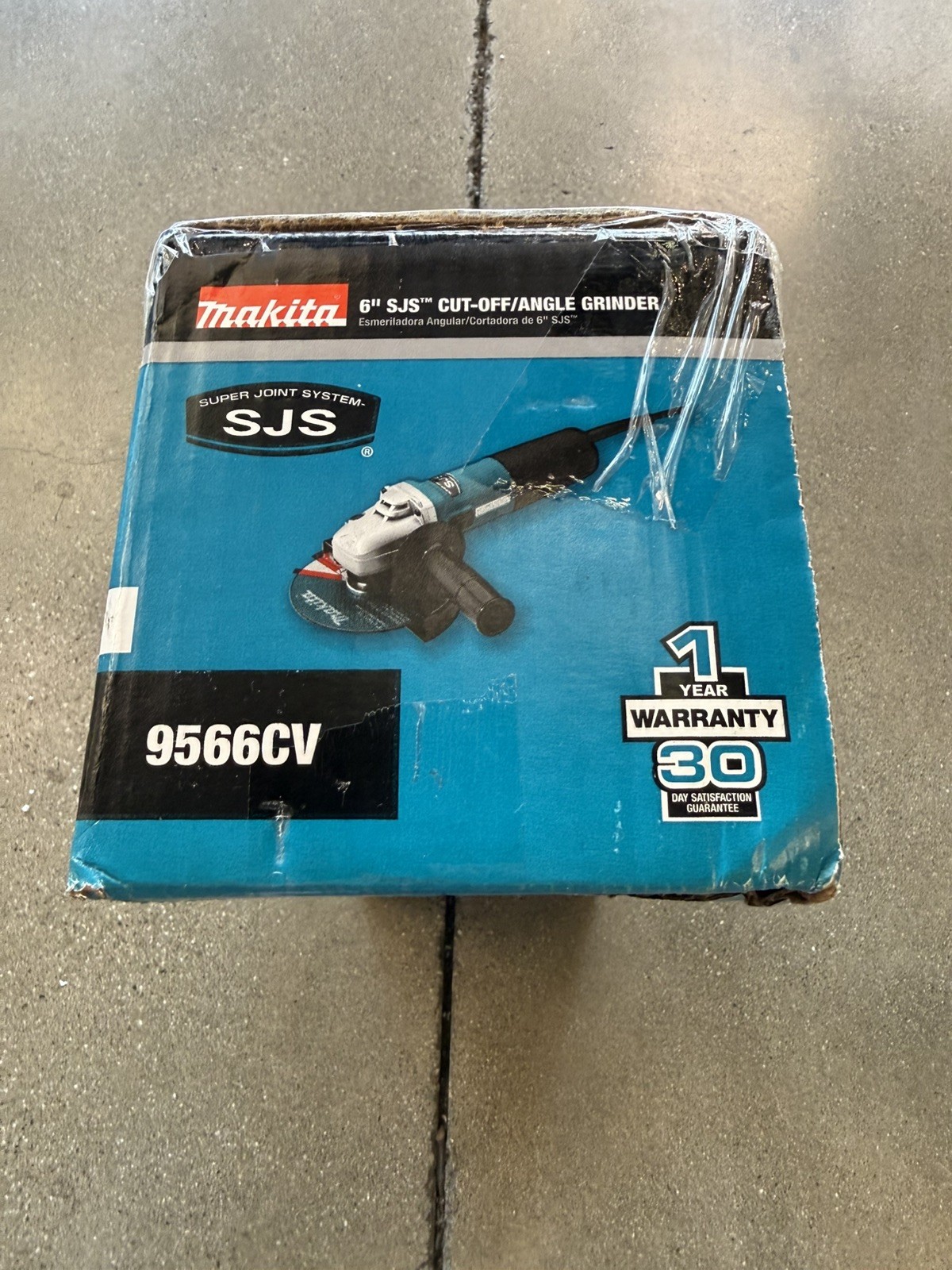 Makita 9566CV 6-in. 13 Amp SJS High Power Corded Cut Off/Angle Grinder